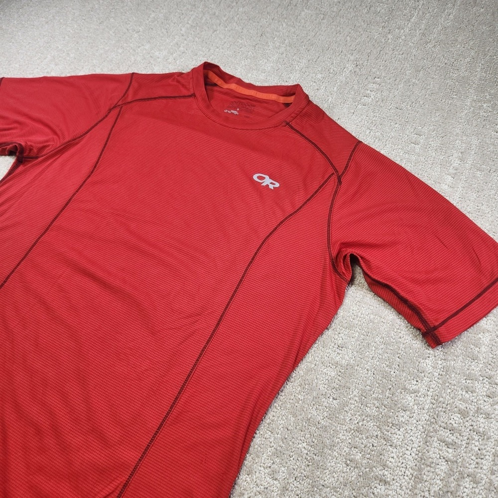 Outdoor Research Shirt Men Medium Echo‎ Tee Hiking Lightweight Quick Dry Outdoor